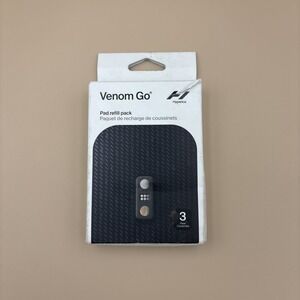 Hyperice Venom Go Heat + Vibration Pad Refill Replacement 3-Pack Black NEW